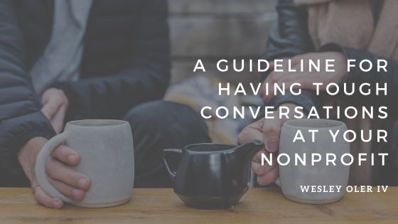 A Guideline for Having Tough Conversations at Your Nonprofit