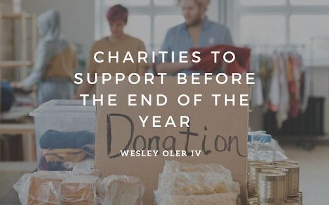Charities to Support Before the End of the Year