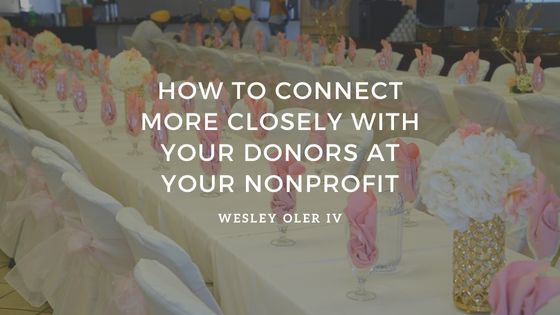 How to Connect More Closely With Your Donors at Your Nonprofit